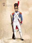 Französischer Sergeant der Kaisergarde um 1813 (Völkerschlacht)